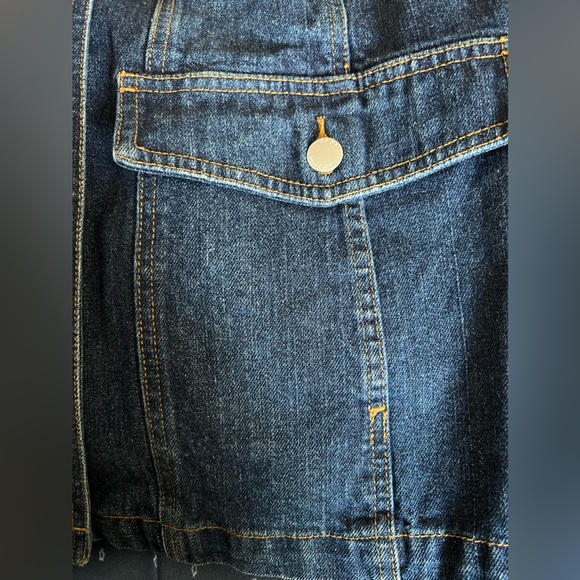 Isaac Mizrahi for Target Denim Jacket Mint Condition - Picture 5 of 8